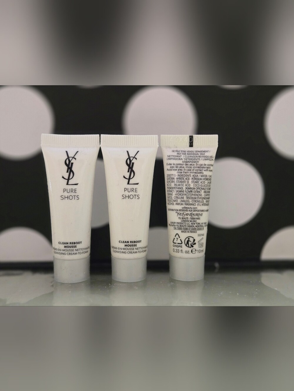 2/$20✨️YSL Cleanser MINIS Bundle✨️